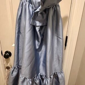 Petal & Pup Light Blue Bow Dress